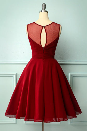 Chiffon A Line Dress